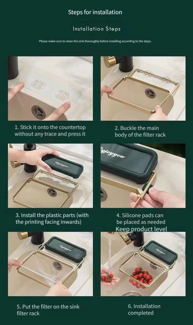 51pcs sink filter foldable and standing does not   easy to clean   the sink as clean as new Product details 3