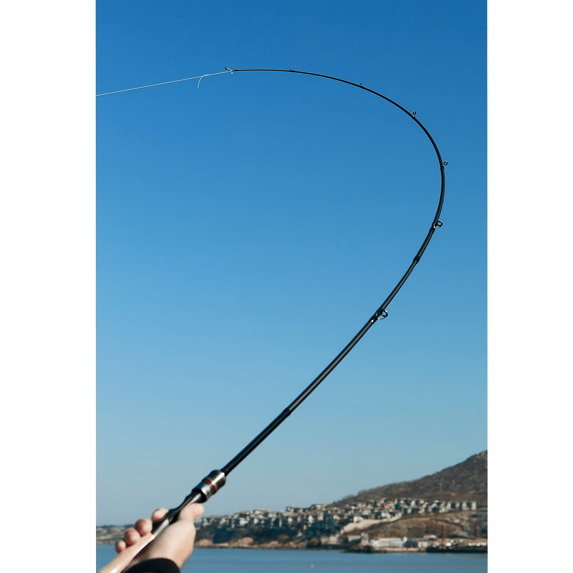 fiber material fishing rod lure rod 27t high Temu Hungary