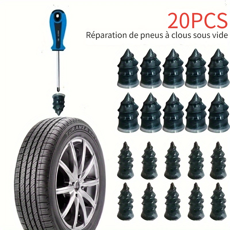 KIT REPARATION PNEU,20pcs Mixed--Kit Universel De Réparation De Pneus