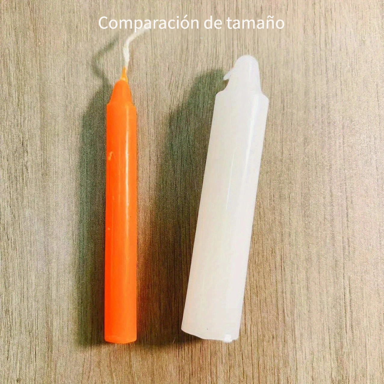 Vela Cónica Blanca, Mini Velas De Pilar De 7 Pulgadas, 4