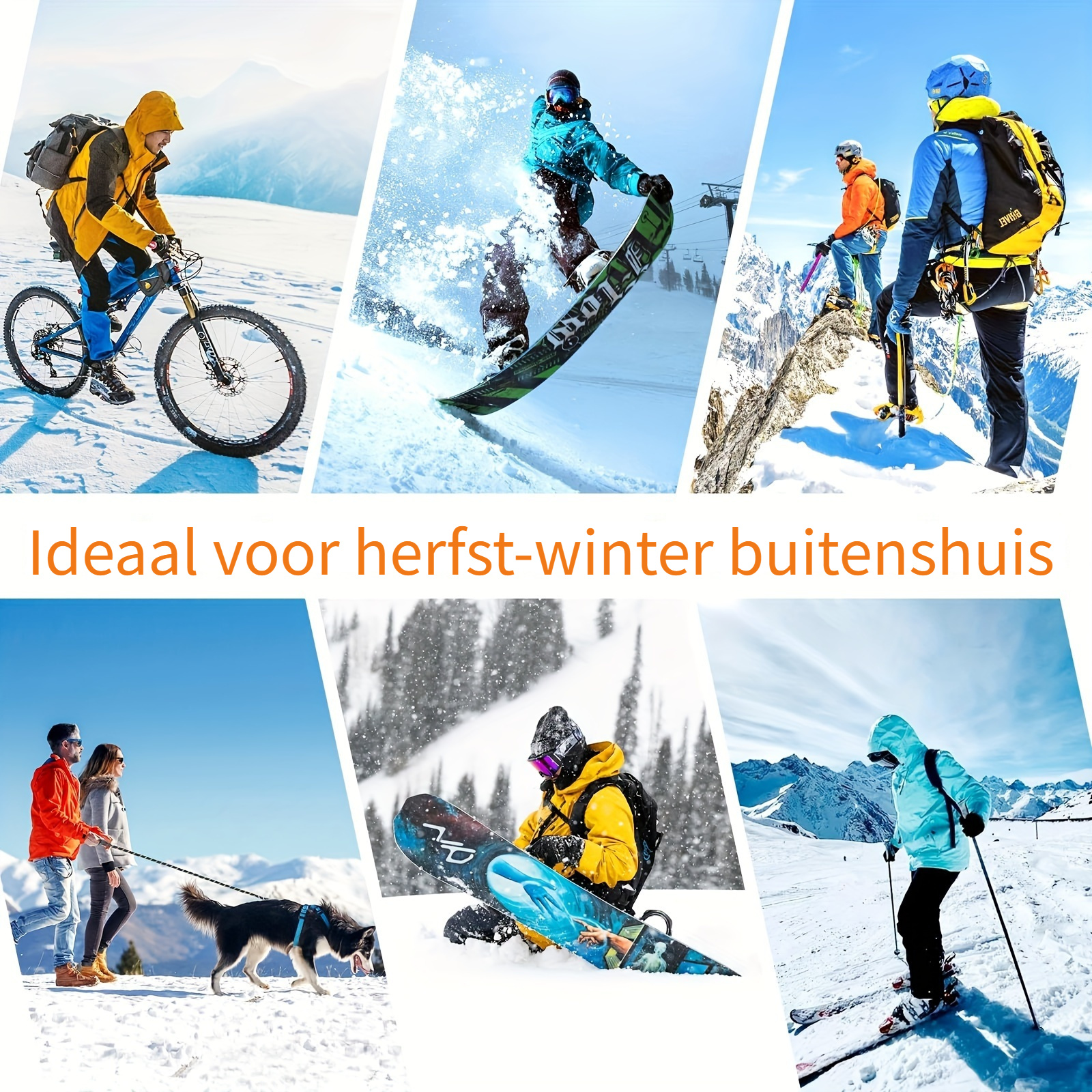 Gebreide Bivakmuts Fleece Winddicht Skiën Outdoor 2 Stuks Winter Gezichtsmasker | Gebreide Bivakmuts Met Fleece | Winddicht Voor Skiën & Buitensport Unisex Nekwarmer