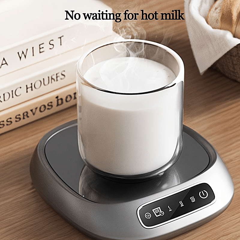 1pc new smart   temperature   heating cup mat insulation warm cup mat   temperature control usb powered heating pad for drinks milk tea hot chocolate ideal for home and office use details 1