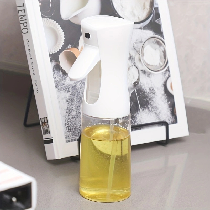 Spruzzatore Olio 2 In 1 Da 470ml - Bottiglia Vetro Per Cucina | Per Friggitrice Ad Aria, Insalate E Grigliate