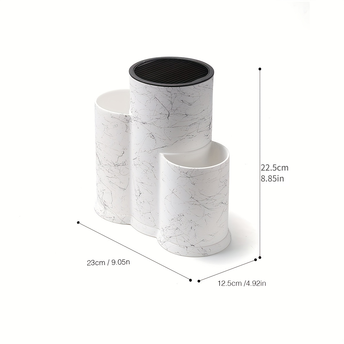 Ceppo Portacoltelli BRUMA - Sistema Antiadere Con Filamenti Estraibili, Garanzia 2 Anni - Foto 5