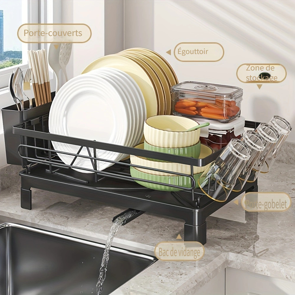 Egouttoir Vaisselle Inox E-MANIS Égouttoir Vaisselle, Égouttoir