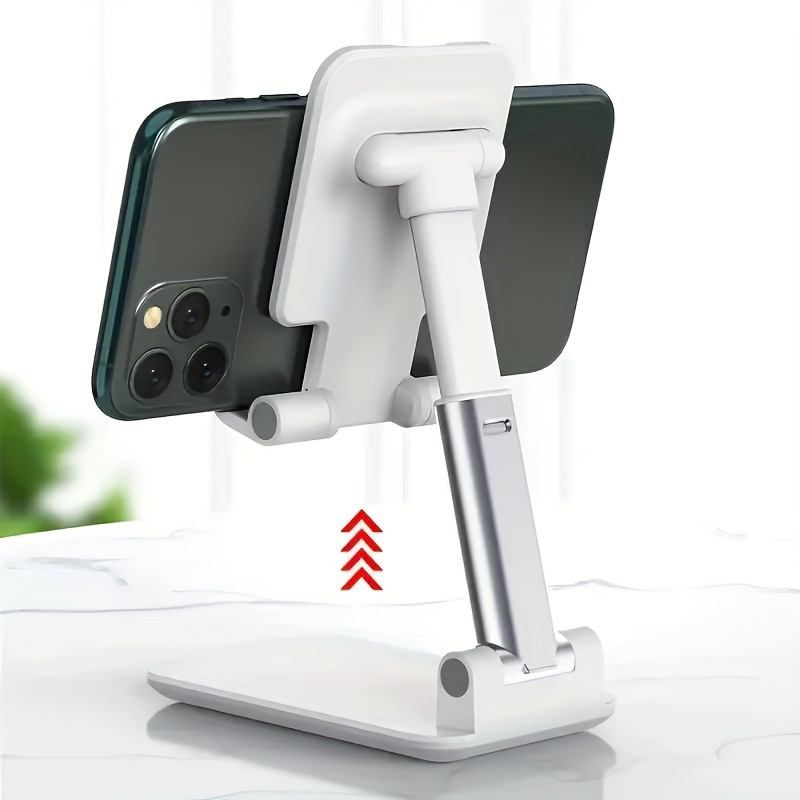 3pcs Green Portable Telescopic Mobile Phone Holder, Compatible With All Mobile Phones, Available In 4 Colors
