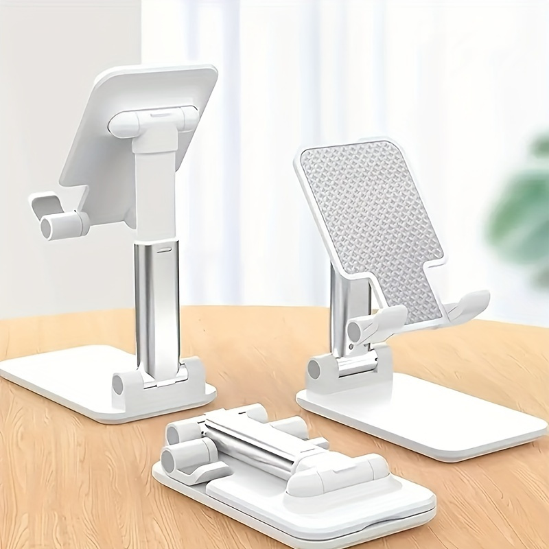 3pcs Green Portable Telescopic Mobile Phone Holder, Compatible With All Mobile Phones, Available In 4 Colors