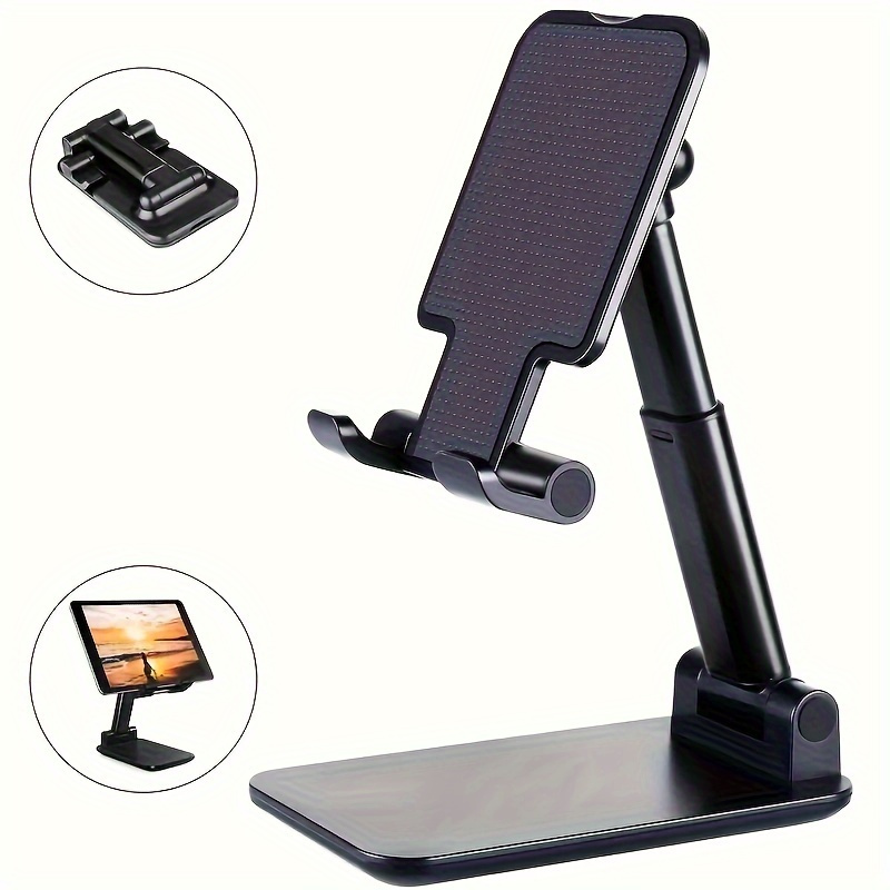 3pcs Green Portable Telescopic Mobile Phone Holder, Compatible With All Mobile Phones, Available In 4 Colors