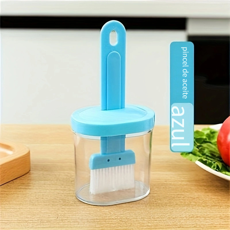 Brocha de aceite versátil apta para horno con mango ergonómico - Resistente al calor elevado, fácil de limpiar para asar a la parrilla, hornear y sazonar