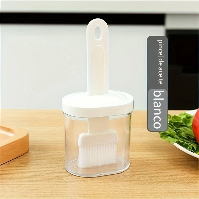 Brocha de aceite versátil apta para horno con mango ergonómico - Resistente al calor elevado, fácil de limpiar para asar a la parrilla, hornear y sazonar