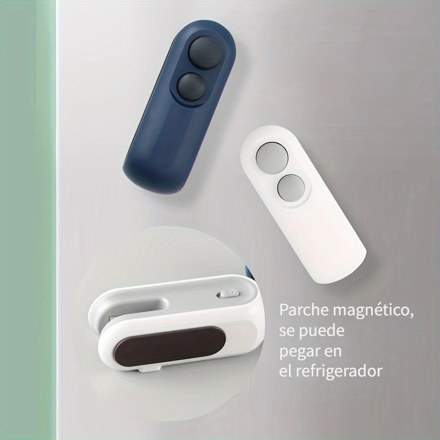 ra de bolsas de snacks recargable 2-en-1,   usb, corte y   térmico, batería de litio de 16w, 300mah, plástico, almacenamiento compacto de alimentos,     6