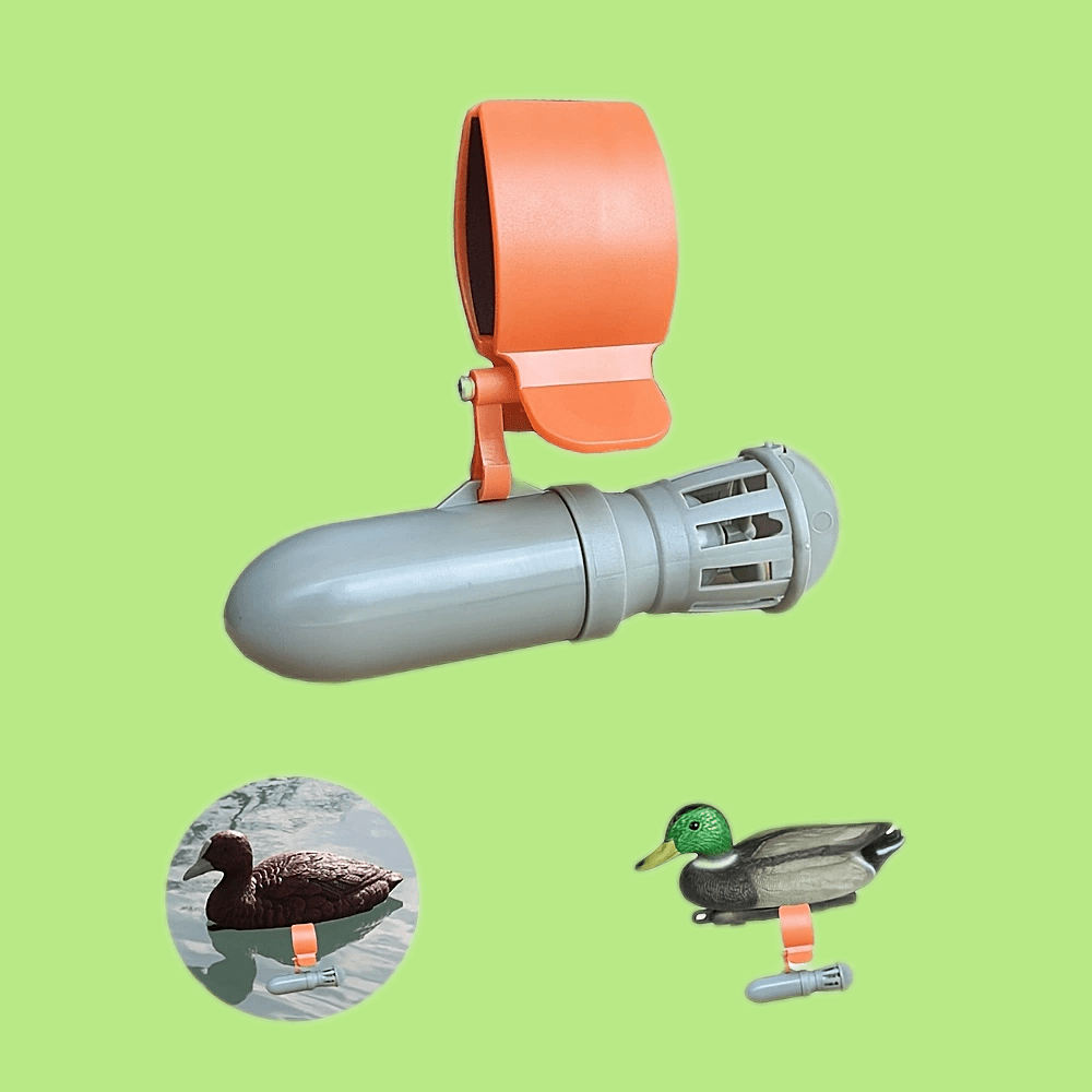 

Duck Decoy Pusher With Clips, Universal Waterfowl Decoy Motor For Hunting, Abs Material, Battery Operated (r14 Not Included), Ideal For Easter, Christmas, New Year, Eid ,