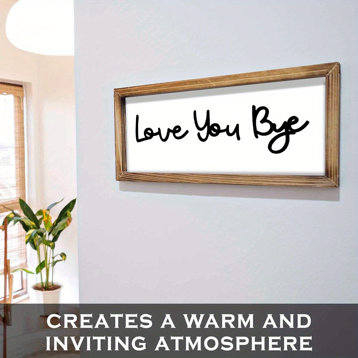 Wand-Pflanzgefäß Mit Aufschrift 'Love' – 39 Cm Hoch, Metall, Rustikaler Bauernhaus-Look, Weiß, Mit Aufhänge-Loch