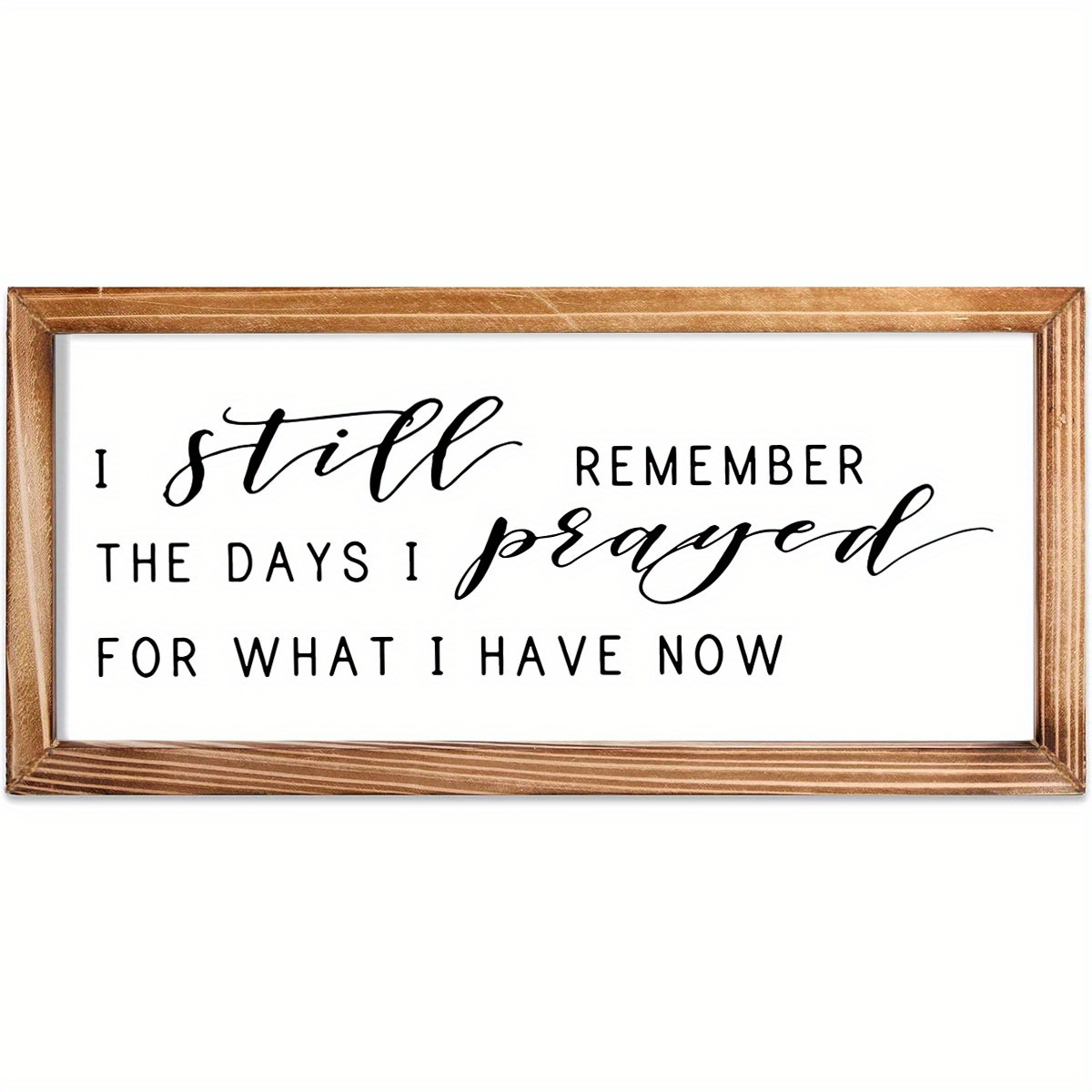 

1pc Rustic Wooden Family Sign, Contemporary Style Wall Art With Wood Frame, Inspirational Quote Home Decor For Kitchen, Living Room, Bathroom, Bedroom, Modern Rustic Wall Decor