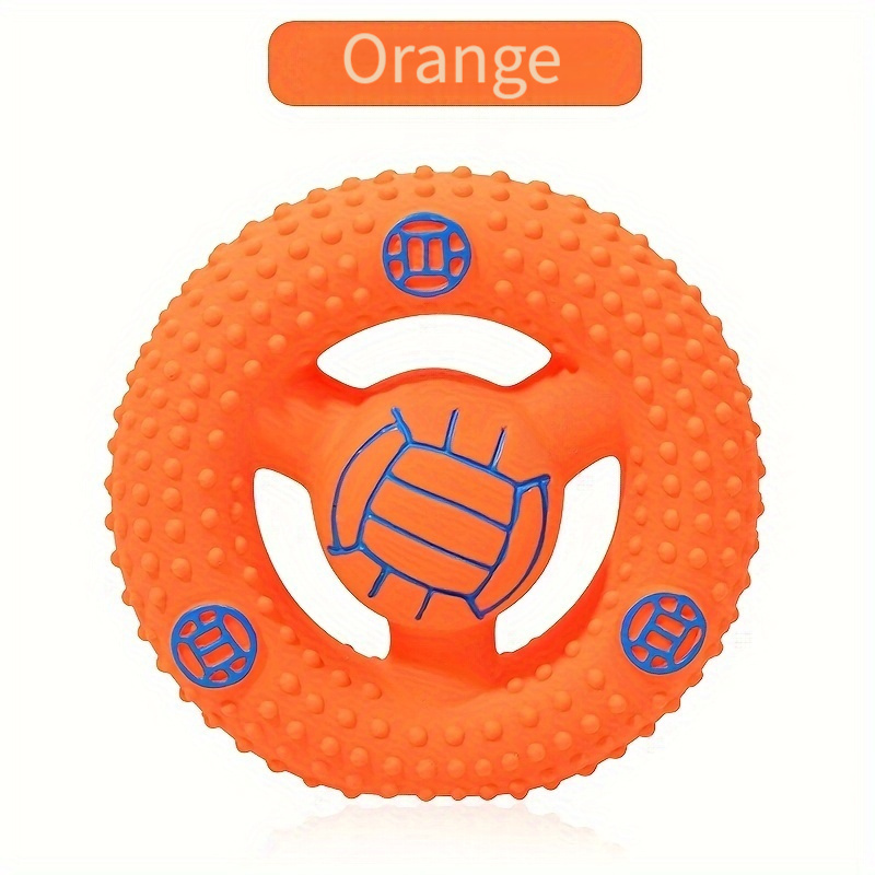 1pc Football Basketball Design Pet Grinding Teeth Squeaky Plush Toy, Chewing Toy for Dog Interactive Supply