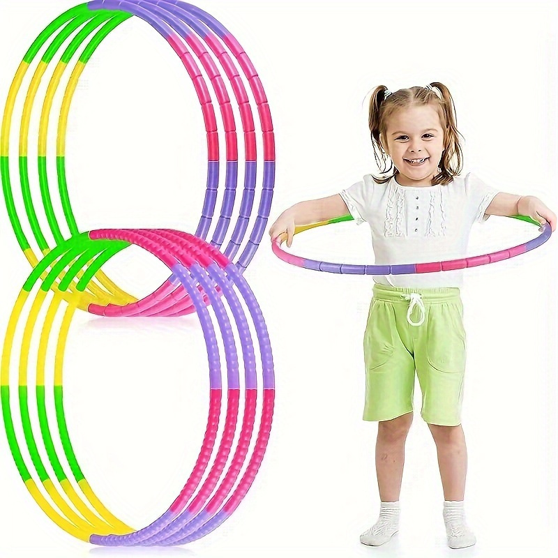 

Detachable Fitness Hoop Suitable For Ages 3-6 - Ideal For Enhancing Coordination, Dance, And Gymnastic Skills In Outdoor Activities