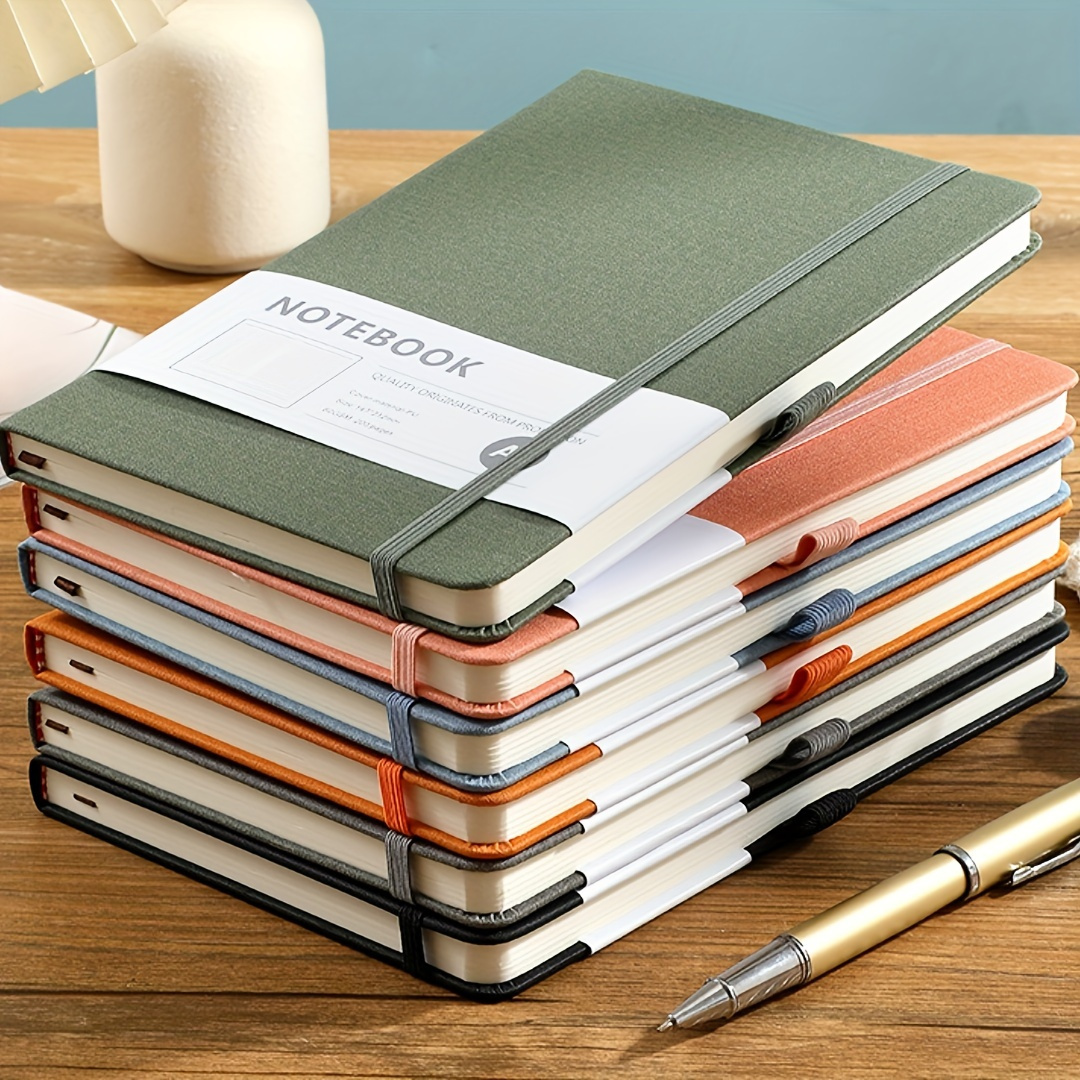 

Premium A6 Pu Leather-bound Journal - Lined Notebook For Office, Students & Meetings Turn Ideas Into Action With Ease