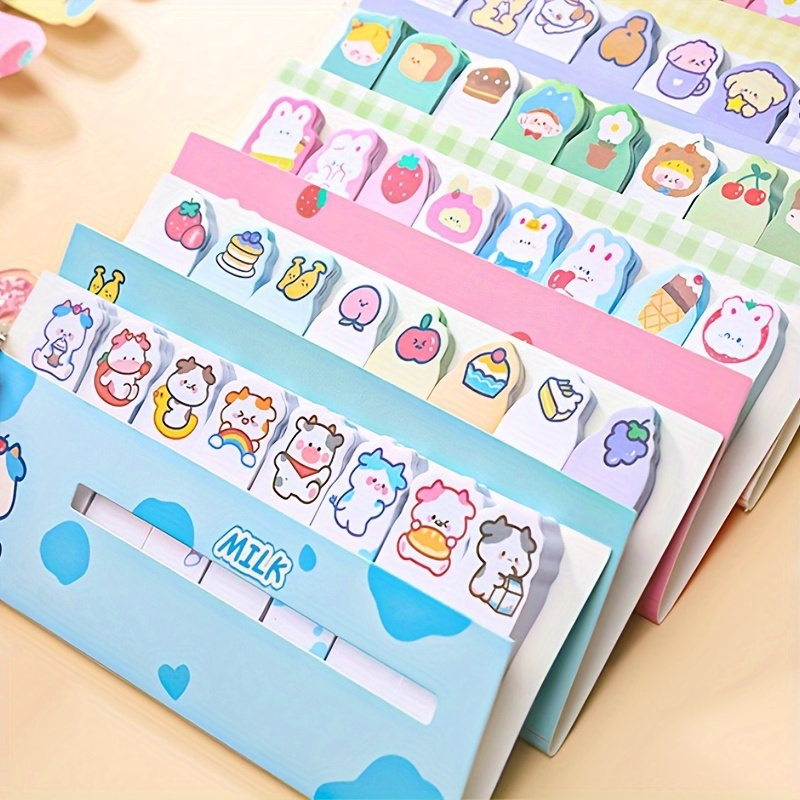 

Cute Cartoon Animal Notes - Memo Pad For Students, High-quality Paper, School & Gift Packaging