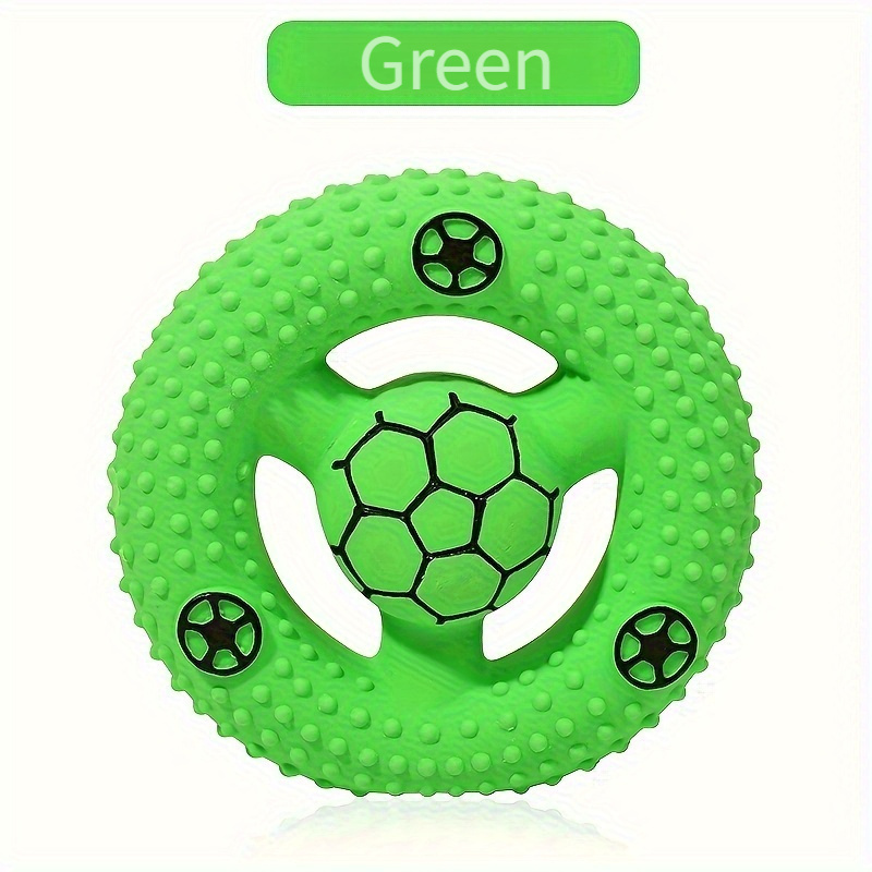 1pc Football Basketball Design Pet Grinding Teeth Squeaky Plush Toy, Chewing Toy for Dog Interactive Supply