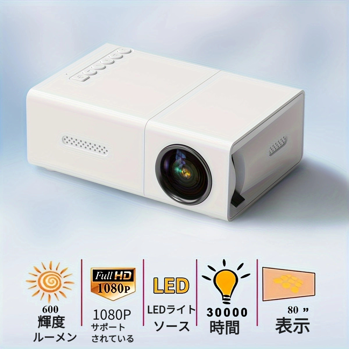 プロジェクター LED ホームプロジェクター 3500ルーメン プロジェクター LED ホームプロジェクター 3500ルーメン