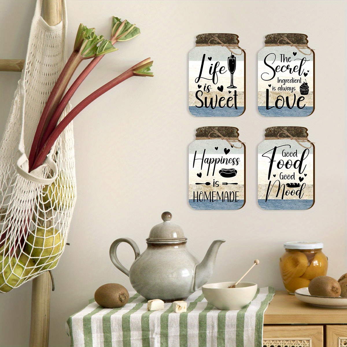 Mason top Jar wall decor