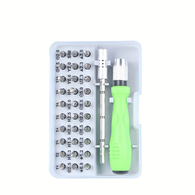 TEMU 115-in-1 Professional Screwdriver Set - 32-in-1 Tool Kit For Phones And Computers , Steel Material