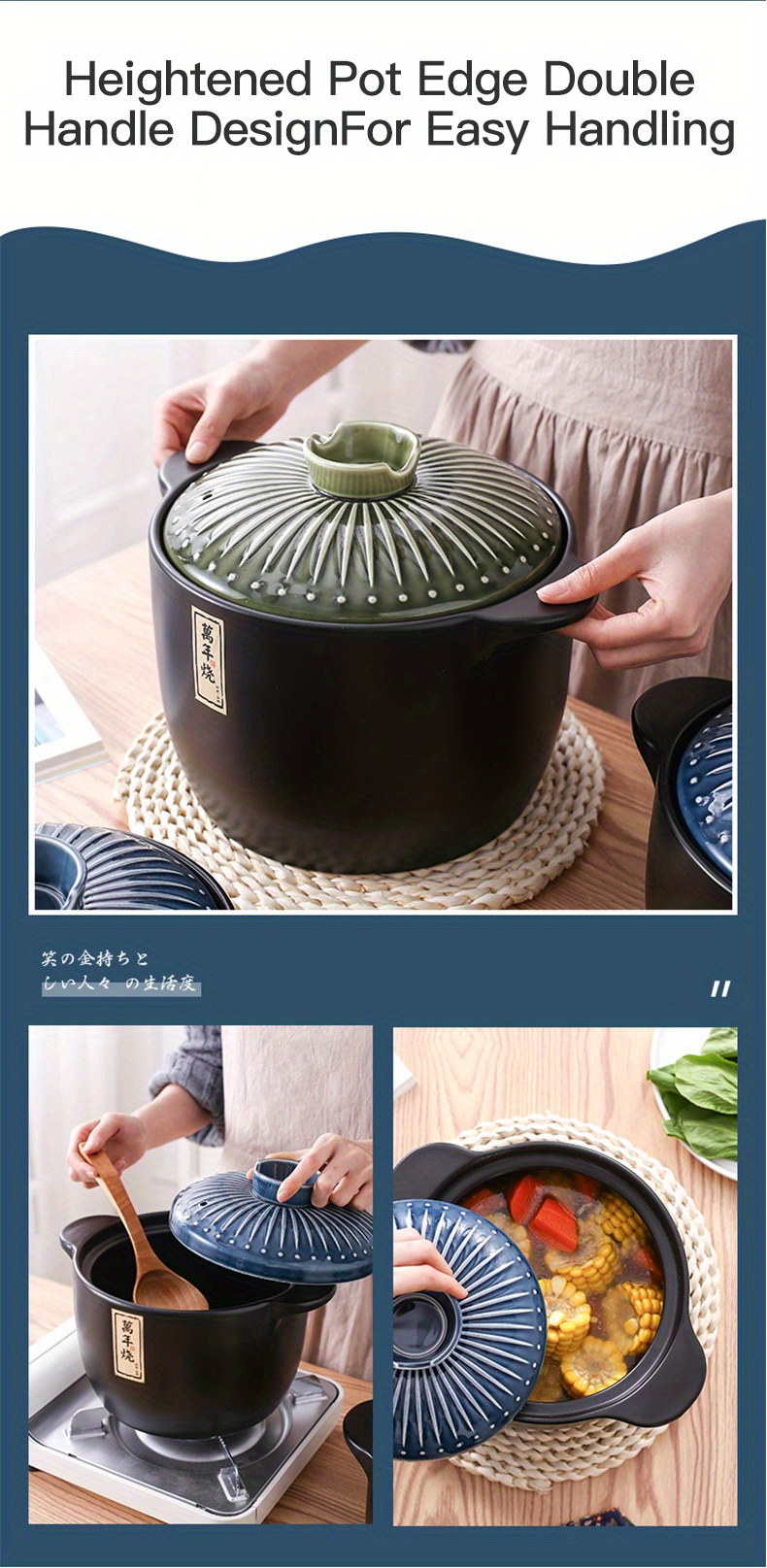 Clay Pot Resistant Not Crack Dry Temu