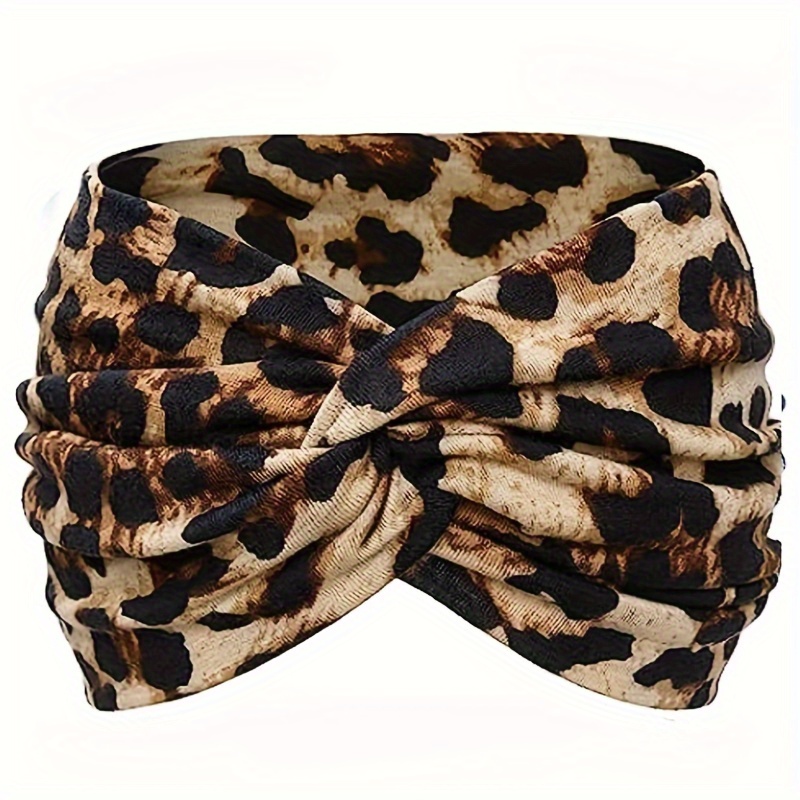 womens bohemian headband stretchy elastic hair band paisley  display picture 2