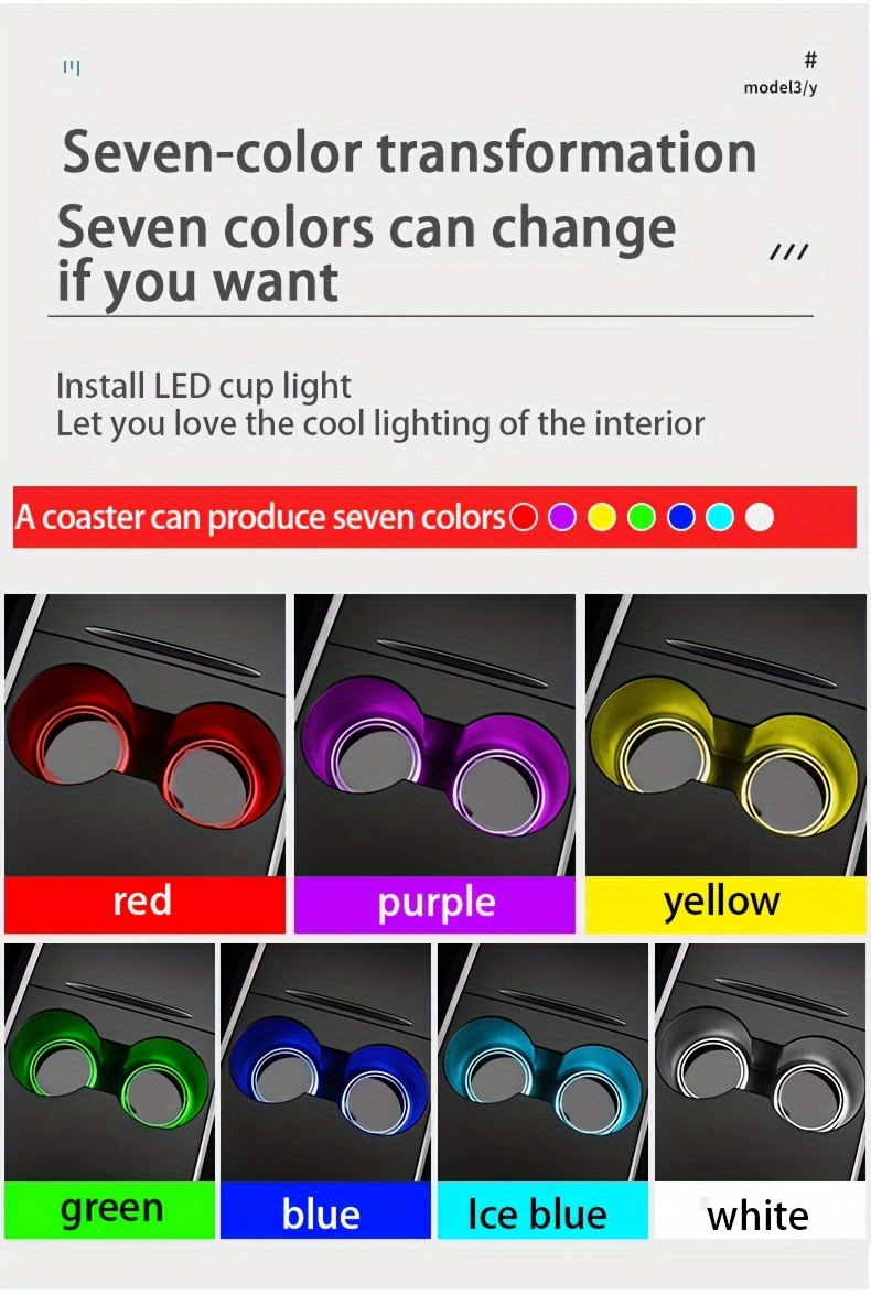 LED Cup Holder Light Image 3