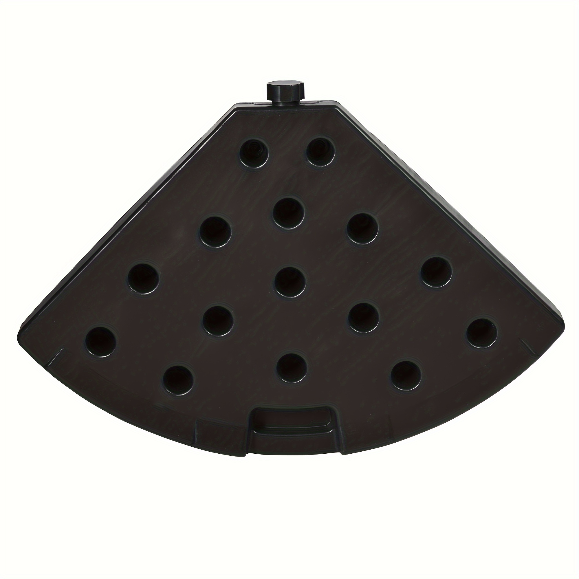 

Outsunny Hdpe Material Patio Umbrella Base Weights Sand Filled Up To 150 Lb. For Any Offset Umbrella Base | 4-piece, Water Or Sand Filled, All-weather, Black (round)