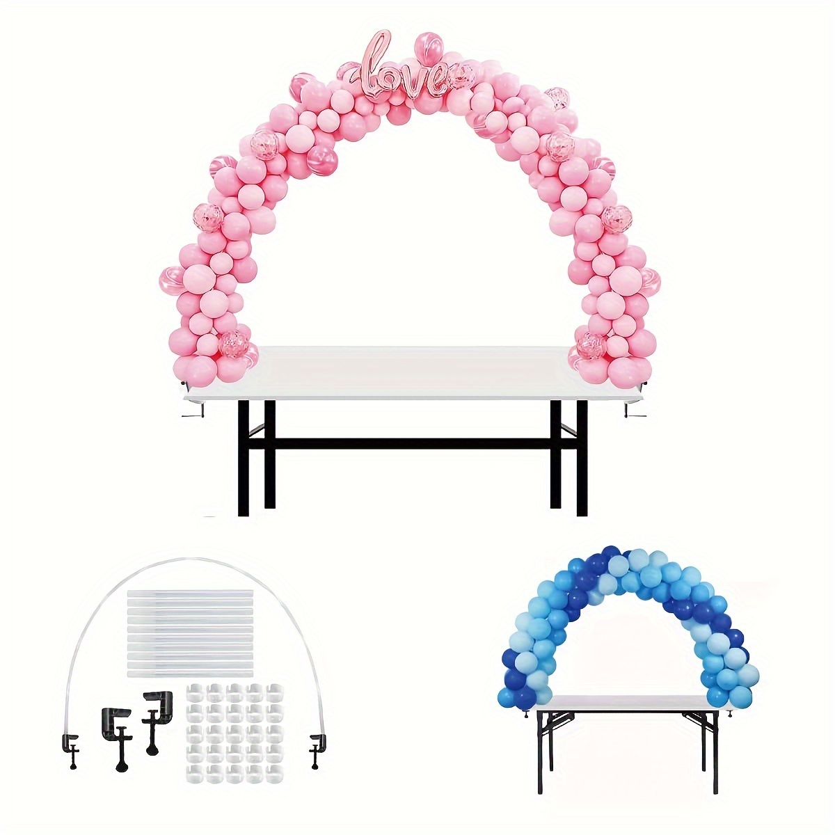 

Festive Balloon Arch Table Set - Party Supplies For Any Occasion