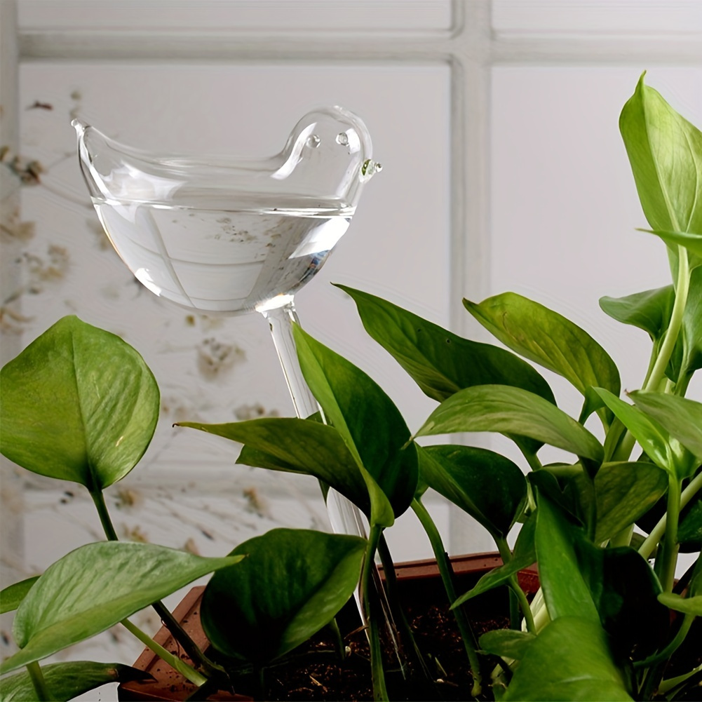 

6pcs, Bird-shaped Self-watering Globes For Automatic Flower Watering And