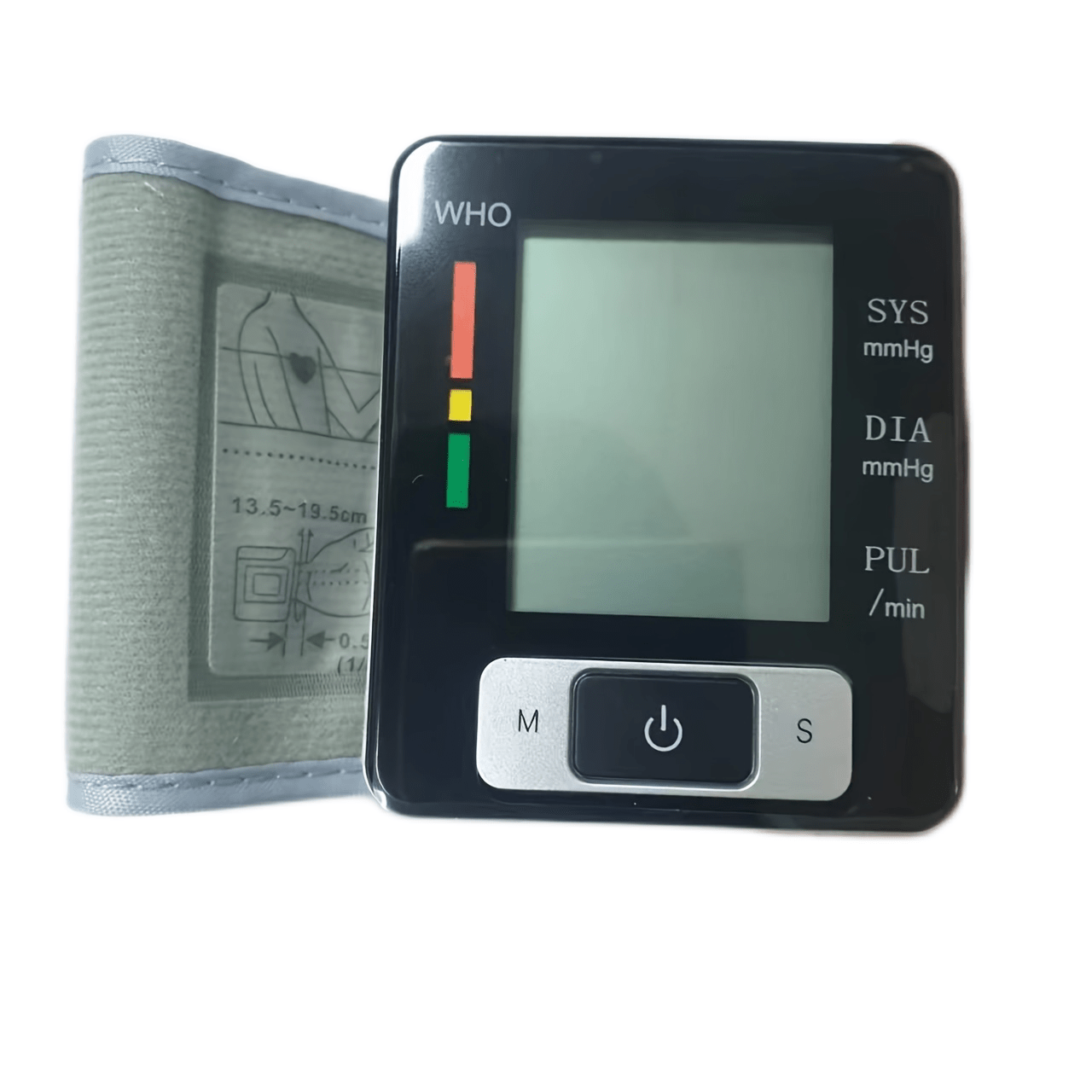 1pc   kun automatic wrist bp monitor for adults   pressure cuff with heart rate measurement memory storage adjustable cuff portable   use easy to read lcd display ideal for   management cardiovascular health blood pressure monitor for   health tools sleek device design durable   device Product details 5