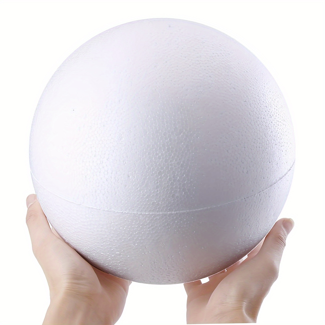 

Balls For Diy Projects - Polystyrene Spheres For Craft And Decoration - Freestanding Foam Ornaments For , Holiday Themes - Mounting, No Electricity Required