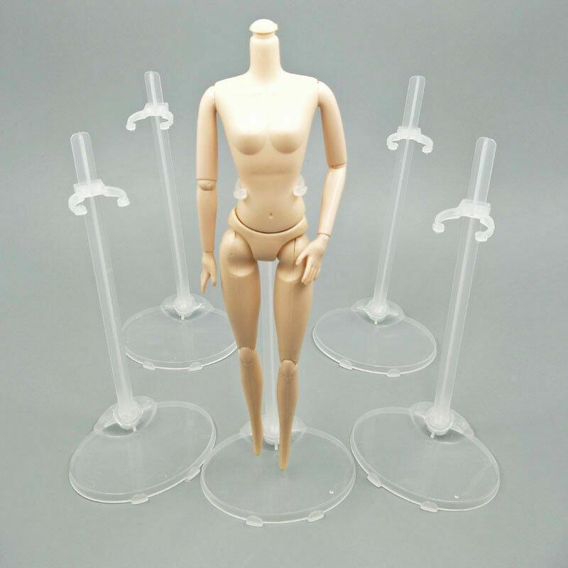 

10pcs Doll Stand Display Holder For 11.5'' Doll Transparent Model Rack Support