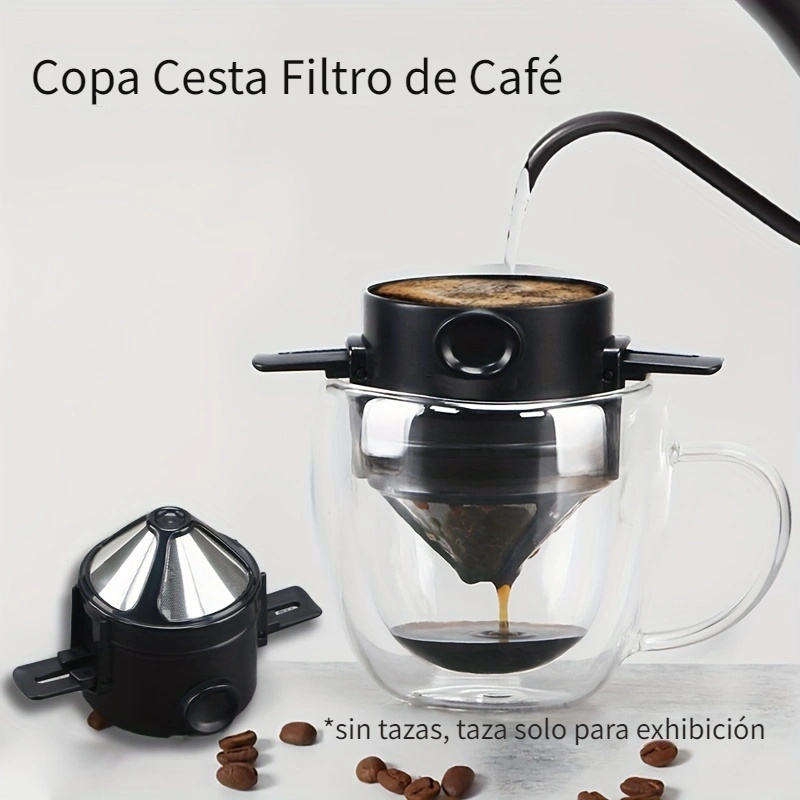 Cesta Filtro Café Reutilizable 1 Unidad Cafeteras Mr. - Temu
