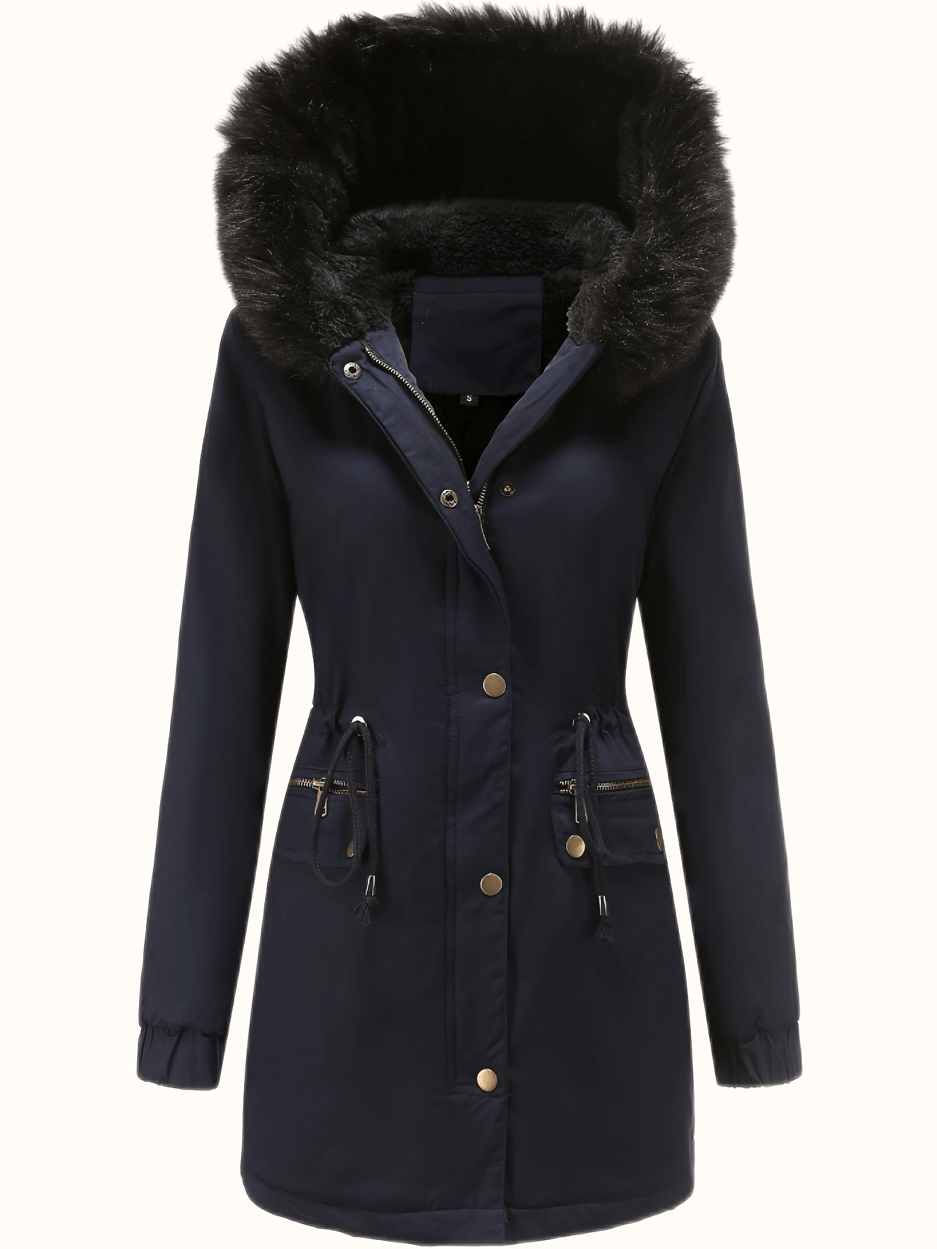 Damen Fleecejacke Winter - Weiche Warme Jacke Mit Reißverschluss