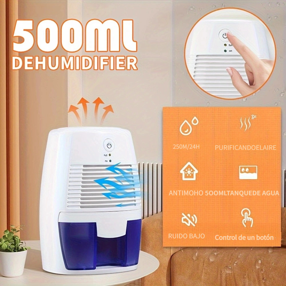 Mini deshumidificador de aire, máquina portátil para eliminar la humedad,  para habitación, baño, dormitorio JShteea El nuevo
