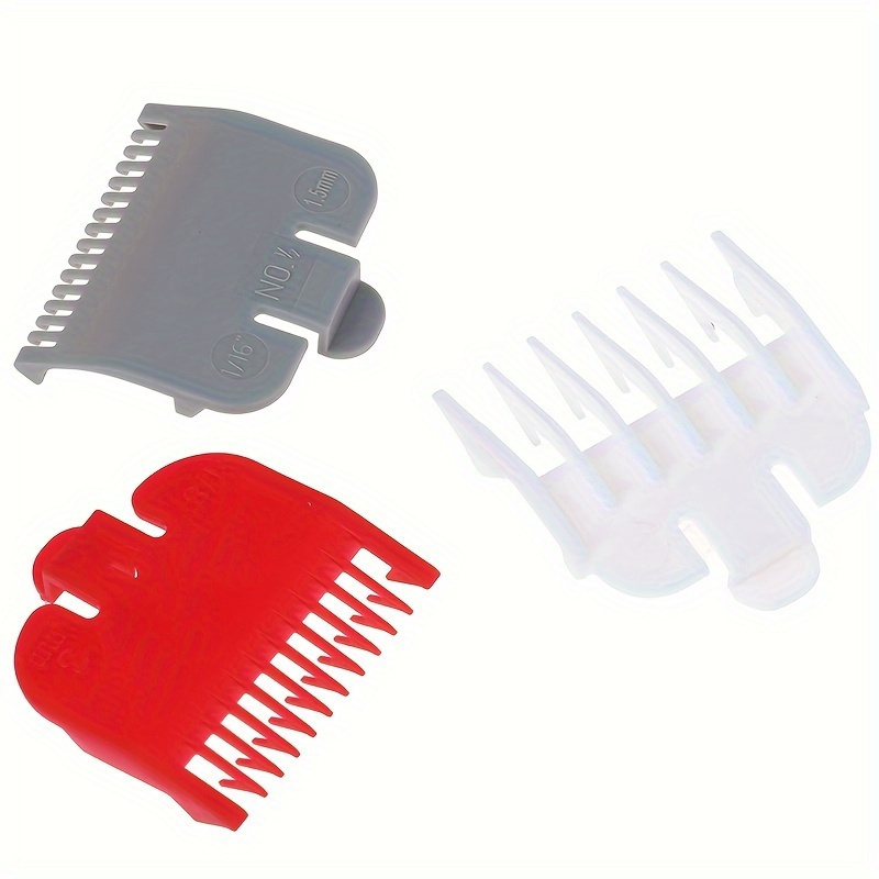 

3pcs/set Professional Hair Clipper Guards Limit Comb Positioning Comb Cutting Guides Comb Accessories