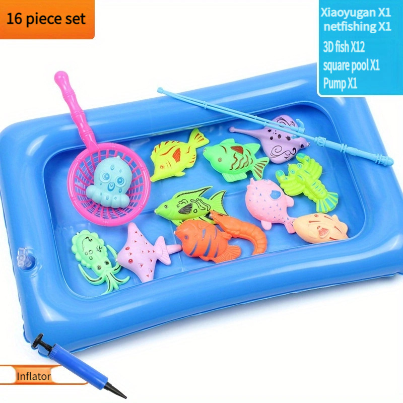 Magnetic Fishing Pool Toys Game For Kids, Water Table Bath Toys With Magnet  Fishing Pole Net Floating Plastic Fish For Toddler Summer Bathtub Bathroom  Outdoor Play Kit Set - Temu United Kingdom