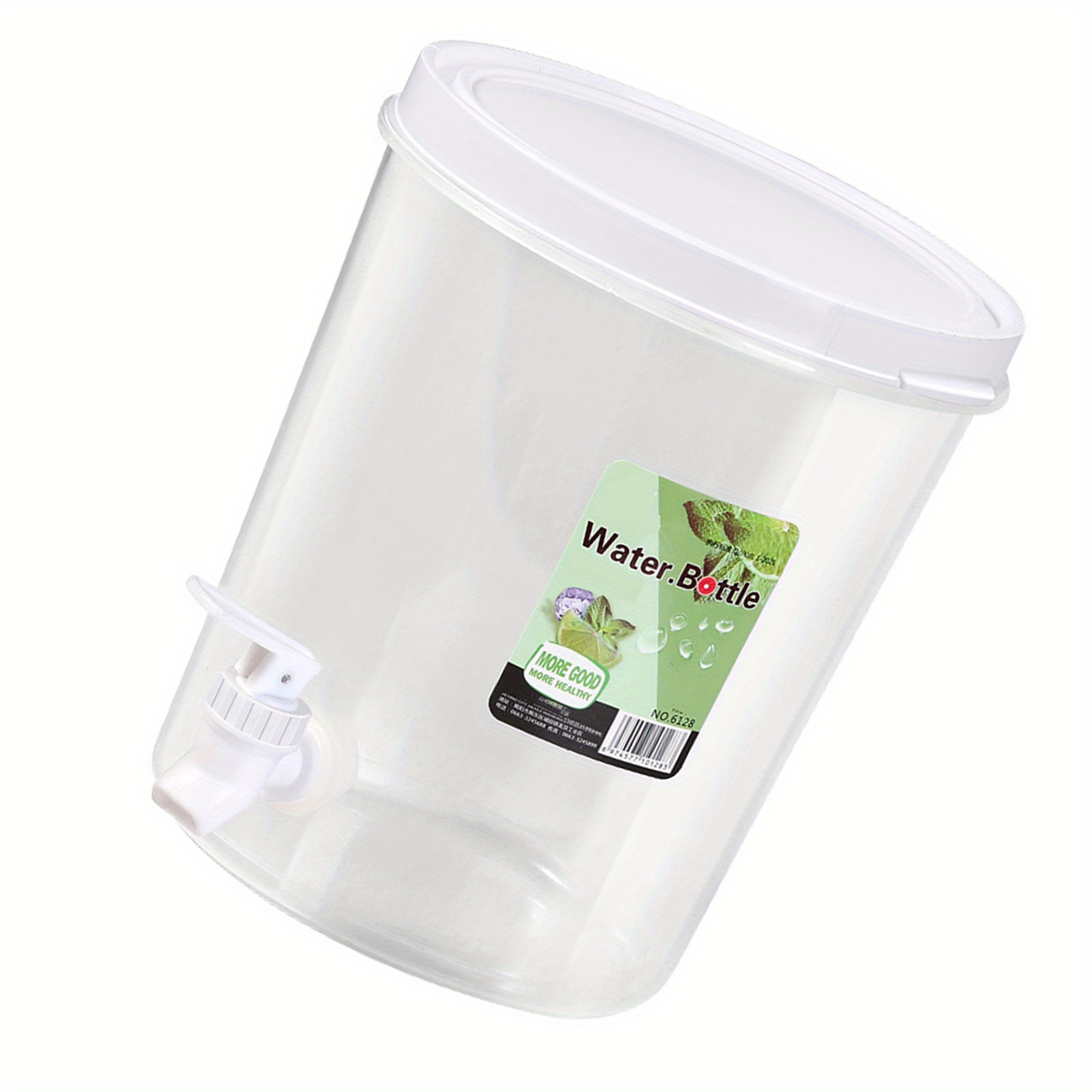 Leak-Proof Plastic Water Dispenser - Perfect for Fridge, Kitchen & Dining Room Use, for Return School