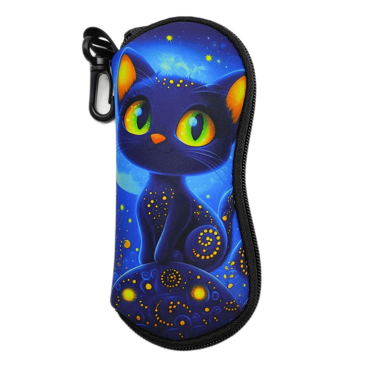 

1pc Whimsycat Neoprene Zippered , Portable , Universal Men And Women, For And