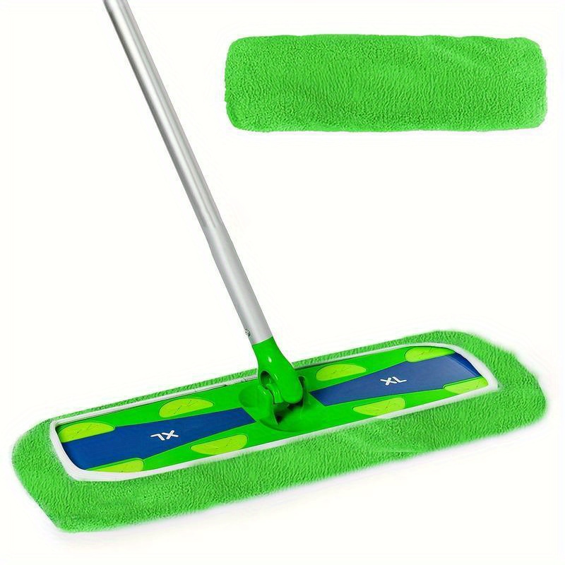 

1pc Xl Reusable Microfiber Dust Mop Refill - Effortlessly Pet Hair & Dust, Machine Washable, , For Home Cleaning