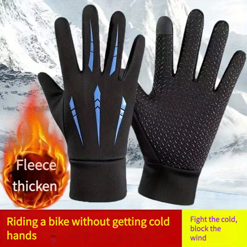 

Full- Gloves - , Windproof & For , Cycling, Touchscreen