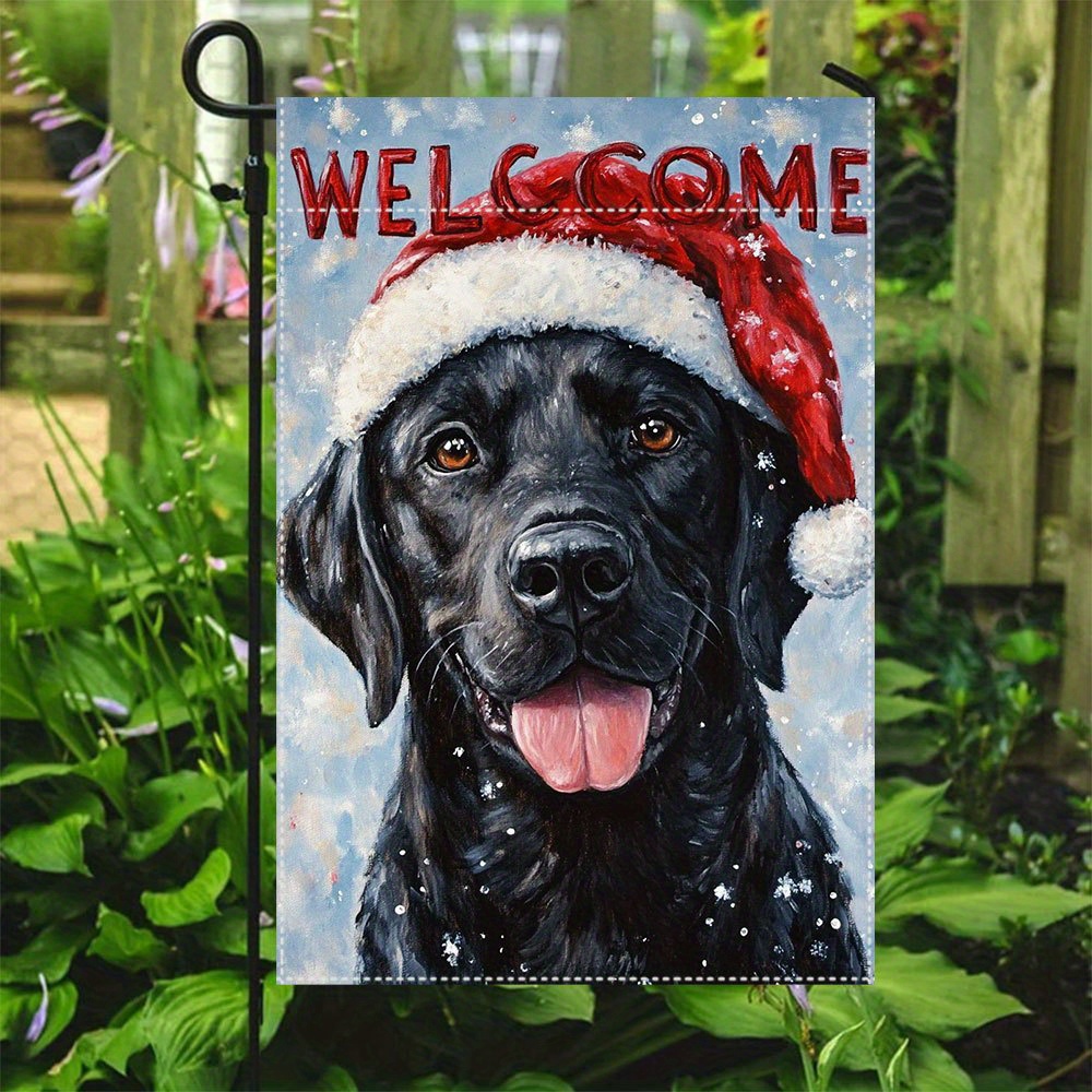 

1pc Christmas - Double- Polyester 12.2 X 18.1 , No Metal , Decorative , Multipurpose Use, Zch0140