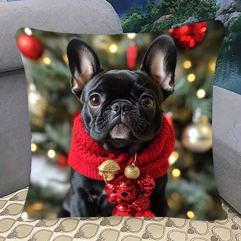 

Christmas 18x18 - Double- Printed Polyester Decorative For Sofa, , - Pillowcase