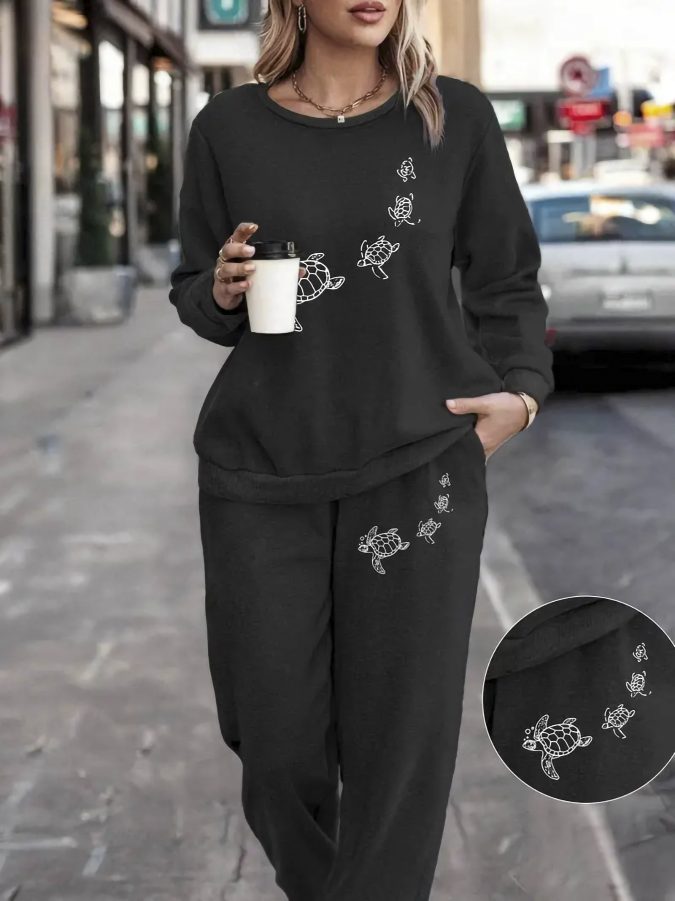 conjunto deportivo talla mujer top cuello Temu Ecuador