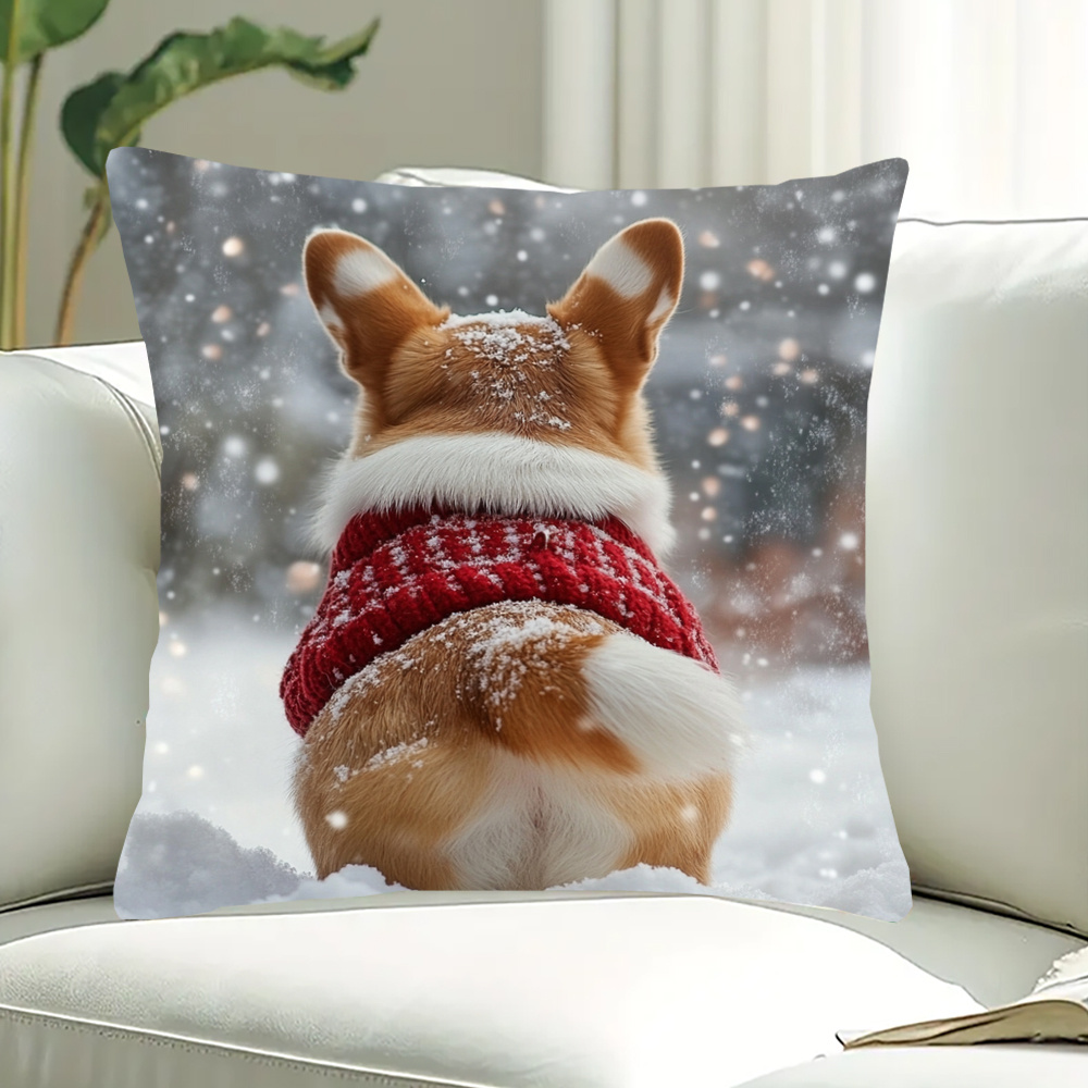 

Christmas - Fluffy & , Double- , 18x18 , For & Bedroom Decor,