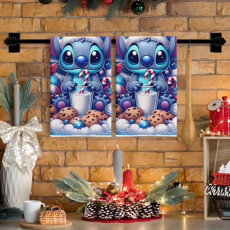 

2- Towels, Dish & Towels, , Polyester, , Rectangular, , For Christmas