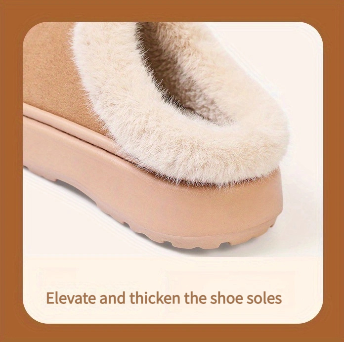 unisex slippers solid color fluffy soft   eva   sole lightweight comfort indoor outdoor womens fashion home shoes fabric upper fabric   eva sole fabric insole details 8